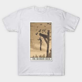 the hanged man - xii tarot card T-Shirt